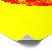 Pop Art Skull Poster (Ecke)