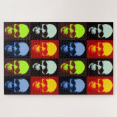 Pop Art Skull Puzzle (Horizontal)