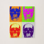 Pop Art Skull Puzzle (Vertikal)