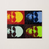 Pop Art Skull Puzzle (Horizontal)