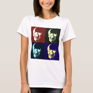 Pop Art Skull T-Shirt
