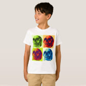 Pop Art Skull T-Shirt (Vorne ganz)