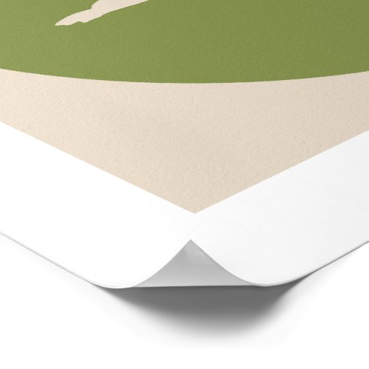 Pop Art Skydiving Poster (Ecke)