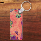 Pop Art Sloth Schlüsselanhänger (Rückseite)