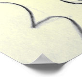 Pop Art Smash Punch Stift Sketch Poster (Ecke)