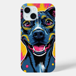 Pop Art Smile - Der Power eines glücklichen Hundes Case-Mate iPhone Hülle