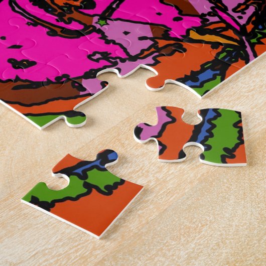 Pop Art Sneakers Puzzle (Seite)