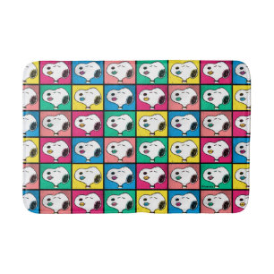 Pop Art Snoopy Lips   Mod for You Pattern Badematte