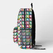 Pop Art Snoopy | Mod für Ihr Muster Bedruckter Rucksack (Rechts)