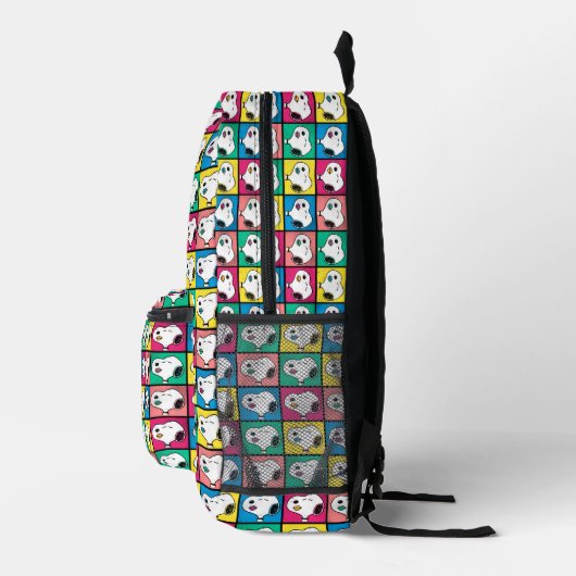 Pop Art Snoopy | Mod für Ihr Muster Bedruckter Rucksack (Rechts)