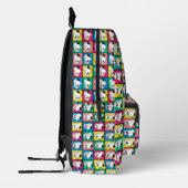 Pop Art Snoopy | Mod für Ihr Muster Bedruckter Rucksack (Links)