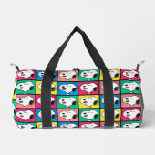 Pop Art Snoopy | Mod für Ihr Muster Duffle Bag (Vorderseite)