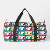 Pop Art Snoopy | Mod für Ihr Muster Duffle Bag (Rückseite)