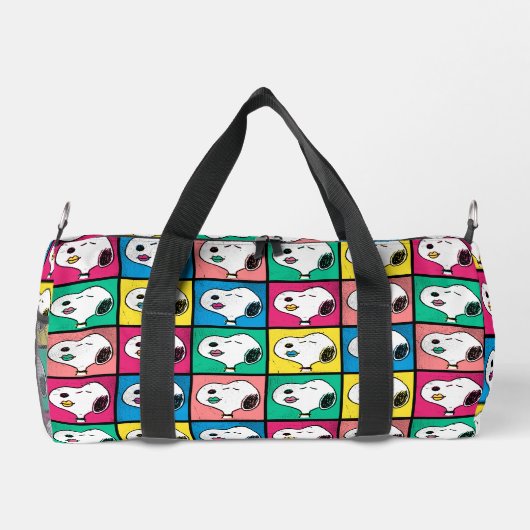 Pop Art Snoopy | Mod für Ihr Muster Duffle Bag (Rückseite)