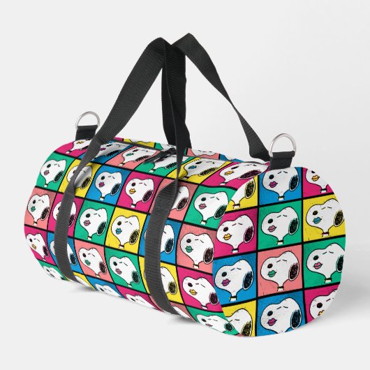 Pop Art Snoopy | Mod für Ihr Muster Duffle Bag (Linke Seite)