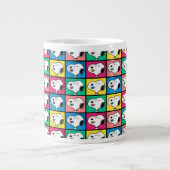 Pop Art Snoopy | Mod für Ihr Muster Jumbo-Tasse (Vorderseite)