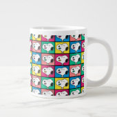 Pop Art Snoopy | Mod für Ihr Muster Jumbo-Tasse (Rechts)
