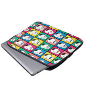 Pop Art Snoopy | Mod für Ihr Muster Laptopschutzhülle (Vorne Knopf)