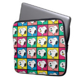 Pop Art Snoopy | Mod für Ihr Muster Laptopschutzhülle (Vorderseite Links)