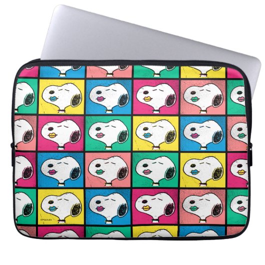 Pop Art Snoopy | Mod für Ihr Muster Laptopschutzhülle (Vorderseite)