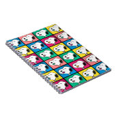 Pop Art Snoopy | Mod für Ihr Muster Notizblock (Rechte Seite)