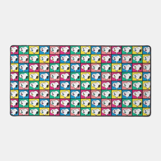 Pop Art Snoopy | Mod für Ihr Muster Schreibtischunterlage (Vorderseite)