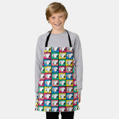Pop Art Snoopy | Mod für Ihr Muster Schürze (Getragen)