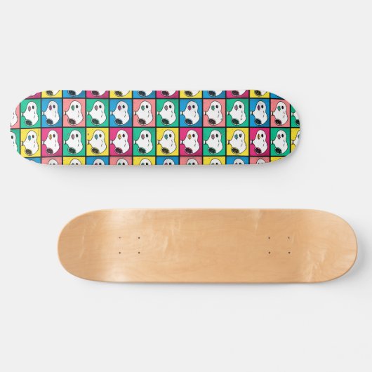 Pop Art Snoopy | Mod für Ihr Muster Skateboard (Horizontal)