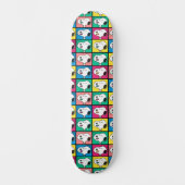 Pop Art Snoopy | Mod für Ihr Muster Skateboard (Vorderseite)