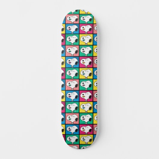 Pop Art Snoopy | Mod für Ihr Muster Skateboard (Vorderseite)