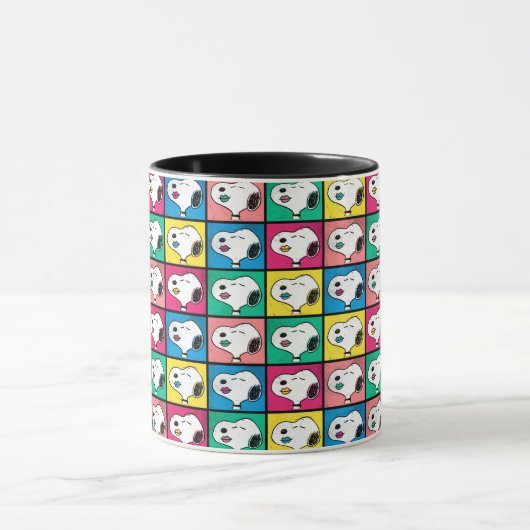 Pop Art Snoopy | Mod für Ihr Muster Tasse (Zentrum)