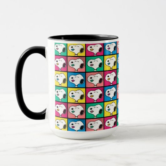 Pop Art Snoopy | Mod für Ihr Muster Tasse (Links)