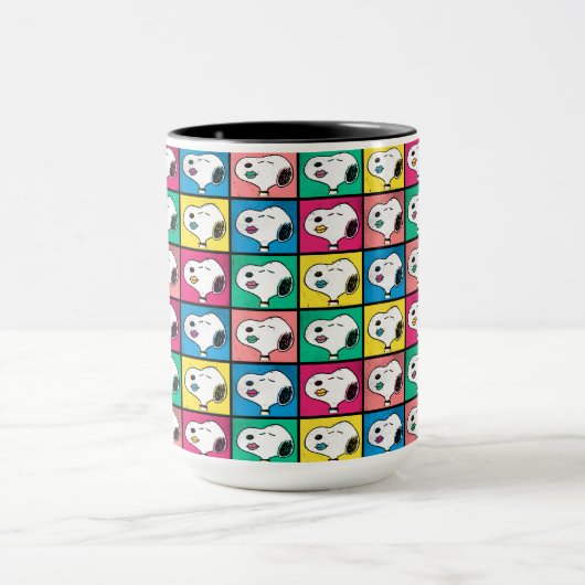 Pop Art Snoopy | Mod für Ihr Muster Tasse (Zentrum)