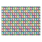 Pop Art Snoopy | Mod für Ihr Muster Tischdecke (Vorderseite (Horizontal))