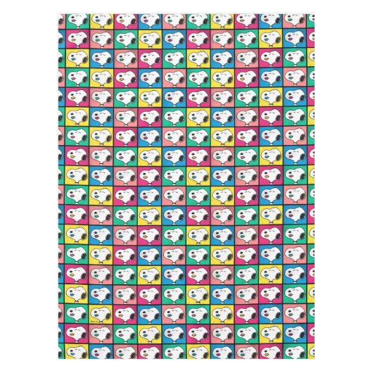Pop Art Snoopy | Mod für Ihr Muster Tischdecke (Vorderseite)