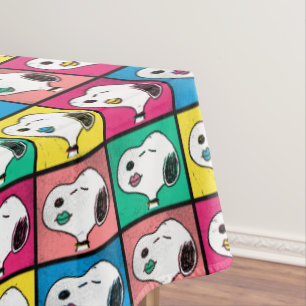 Pop Art Snoopy Mod für Ihr Muster Tischdecke