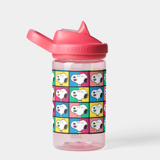 Pop Art Snoopy | Mod für Ihr Muster Trinkflasche (rechts)