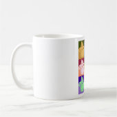 Pop Art Snow Kitty Kaffeetasse (Links)