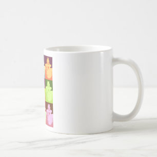 Pop Art Snow Kitty Kaffeetasse