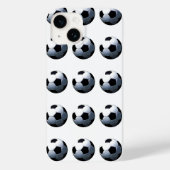Pop Art Soccer Balls Case-Mate iPhone Hülle (Rückseite)