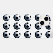 Pop Art Soccer Balls Case-Mate iPhone Hülle (Rückseite (Horizontal))