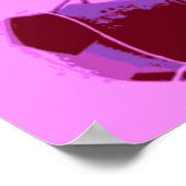 Pop Art Soccer - Europäischer Fußball Poster (Ecke)