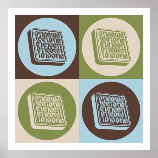 Pop Art Software Engineering Poster (Vorne)