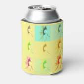 Pop Art Sonnenblumen Dosenkühler (Kanne Rückseite)