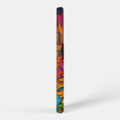 Pop Art Sonnenblumen Samsung Galaxy Hülle (Rechte Seite)