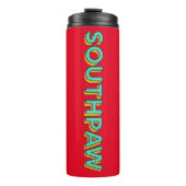 Pop Art Southpaw Thermal Tumbler Thermosbecher (Vorderseite)