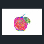 Pop Art Sparkling Apple Poster<br><div class="desc"></div>