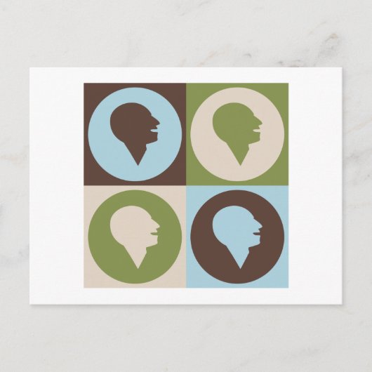 Pop Art Speech Language Pathology Postkarte (Vorderseite)