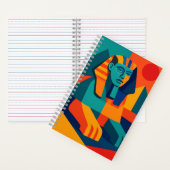 Pop Art Sphinx Hardcover Notebook Notizblock (Innen)