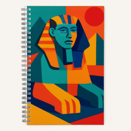 Pop Art Sphinx Hardcover Notebook Notizblock